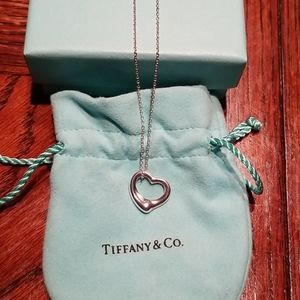 Tiffany & Co. Elsa Peretti Heart Necklace